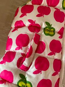 OLD NAVY little girl’s cute apple puffer vest - Photo 4