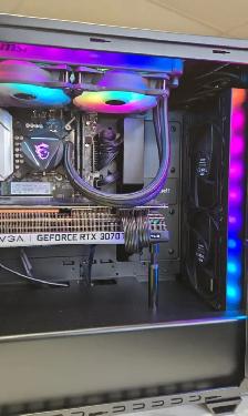 PC GAMING i7-13700F EVGA RTX3070Ti 64GB DDR4 SSD 512GB NVMe WiFi - Photo 2