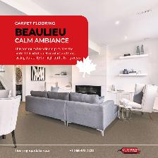 Carpet Flooring–Beaulieu Calm Ambiance(Soft & Durable Broadloom)