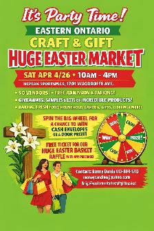 HUGE Easter Market Sat Apr 4/26 Nepean Sportsplex 10am - 4pm - Photo 3