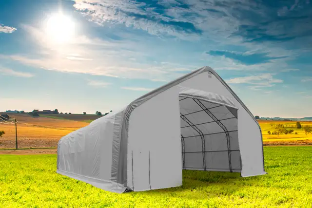 40’ x 60’ x 24’ Double Truss Shelter – Massive Storage Space - Photo 3