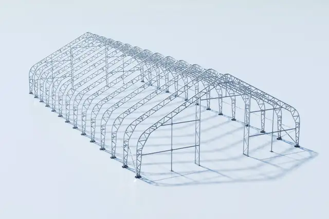 Extra-Large Double Truss Storage Shelter (50’ x 100’ x 26’) - Photo 3