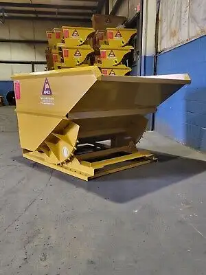 1.5 CY Self-Dumping Hopper – Steel Dump Bin for Jobsites - Photo 2