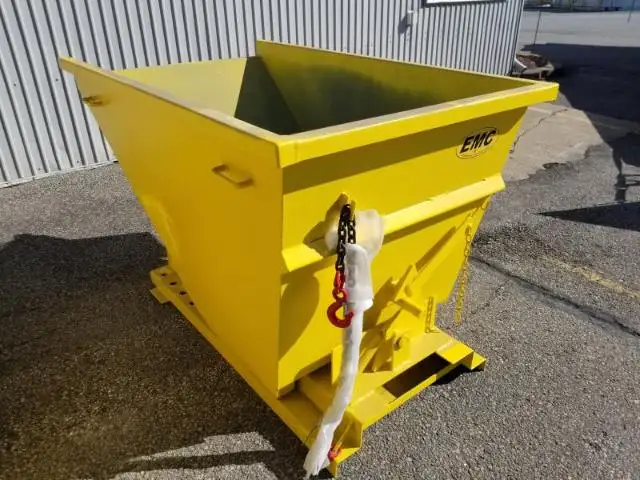 1.5 CY Self-Dumping Hopper – Steel Dump Bin for Jobsites - Photo 3