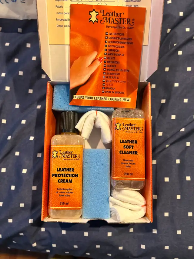 ONE NEW Leather Master Leather Care Kit - Photo 2