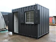 10 ft Shipping Container Office – Portable Workstation