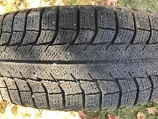 4x pneus d’hiver Michelin X-Ice ❄215/65R16   Rims 5x100mm - Photo 4