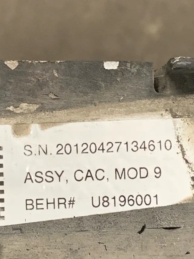 charge air cooler - Photo 2