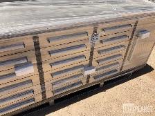 Heavy Duty 10FT-18D-S Workbench Cabinet – Tool Organizer