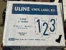 ULINE VINYL LABLE KIT