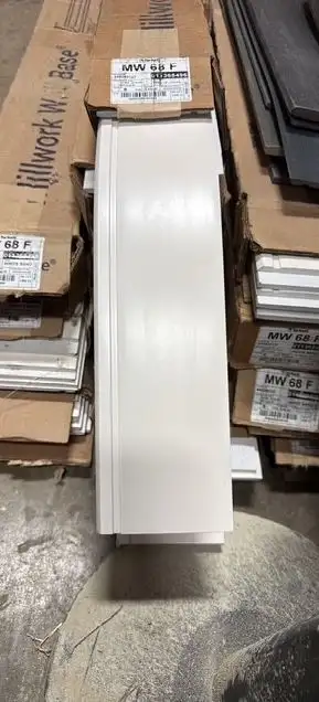 Tarkett/Johnsonite Vinyl Baseboard 4' White Sand