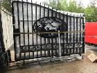 14 ft Iron Gate w/ Deer Artwork – Driveway Entrance