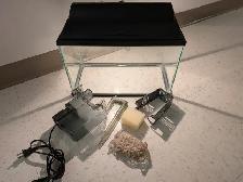 Aquarium 5 gallons avec filtre AquaClear 20 - Photo 2