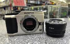 Olympus E-PL-2 12.3MP Mirrorless Camera w Meke 25mm Lens - Photo 2