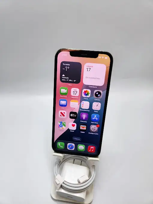 iPhone 12ProMax 128gb 100%Bh Grey 3 Months Warranty W/Charger