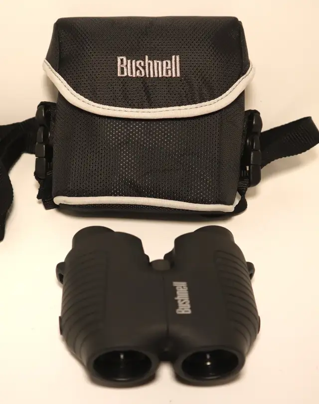 BUSHNELL POWERVIEW 10X25  BINOCULARS WITH CASE - Photo 2