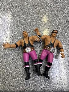 WWE LJN HART FOUNDATION WRESTLING Figures