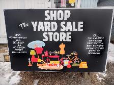 INDOOR NOT FOR PROFIT YARD SALE