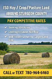 ISO of Land to Lease!