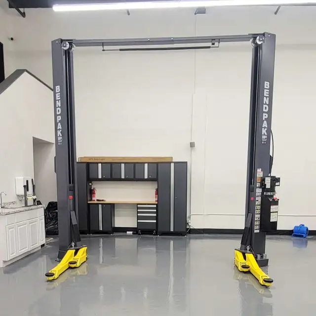 Heavy Duty 12,000 lbs Two Post Auto Lift – Mechanic Shop - Photo 2