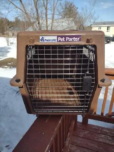 Small dog carrying cage - Photo 2