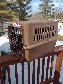 Small dog carrying cage - Photo 6