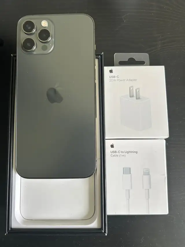 iPhone 12 PRO MAX 256GB AIRPODS/FAST CHARGER/DELIVERY