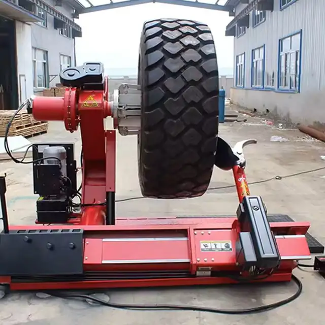 Heavy Duty Semi-Automatic Truck Tire Changer - Photo 3