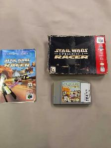 Star Wars Episode 1 Racer N64 Game In Box