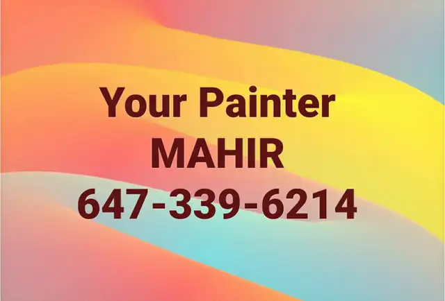 Painter Avilable - free Quote