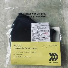 NEW ADULT REUSABLE FABIC FACE MASKSAS PICTURED individually wra - Photo 2