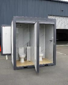 Portable Double Toilet – Construction & Job Site Use - Photo 2