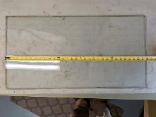 Old leaded wavy glass - FREE