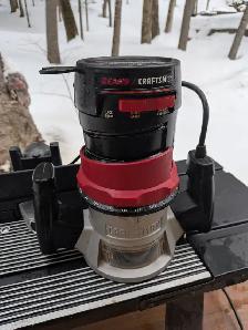 Router and router table.