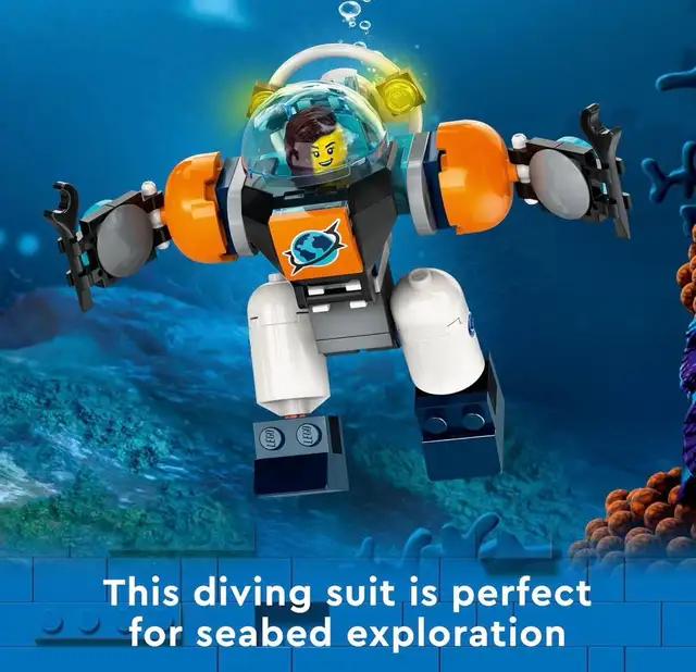 LEGO City Deep-Sea Explorer Submarine Playset - Photo 5