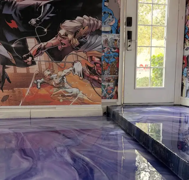 Epoxy floor/Garage floor