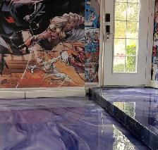 Epoxy floor/Garage floor