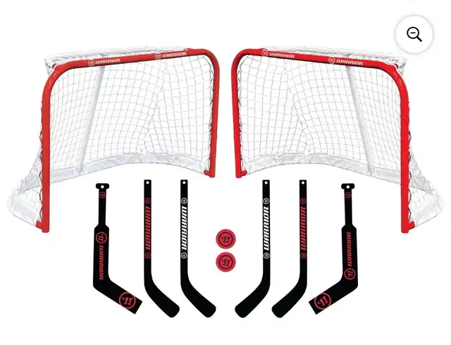 Warrior Pro-Style Mini Hockey Game Set