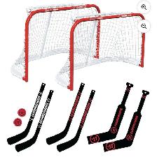 Warrior Pro-Style Mini Hockey Game Set - Photo 3