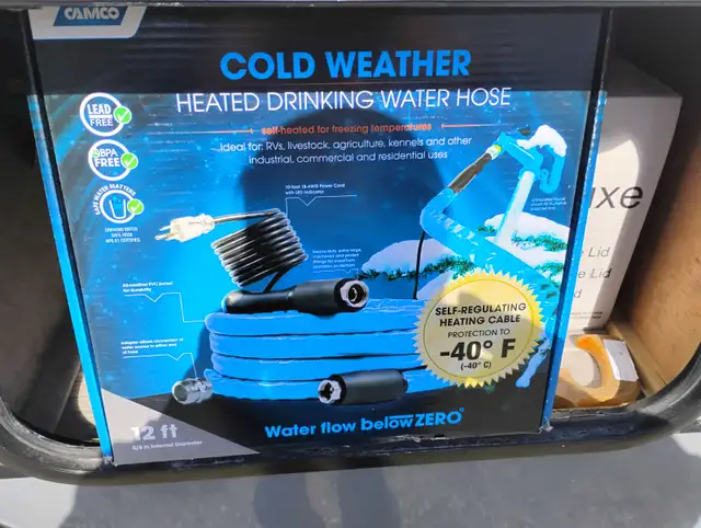 HEATED DRINKING WATER HOSE
