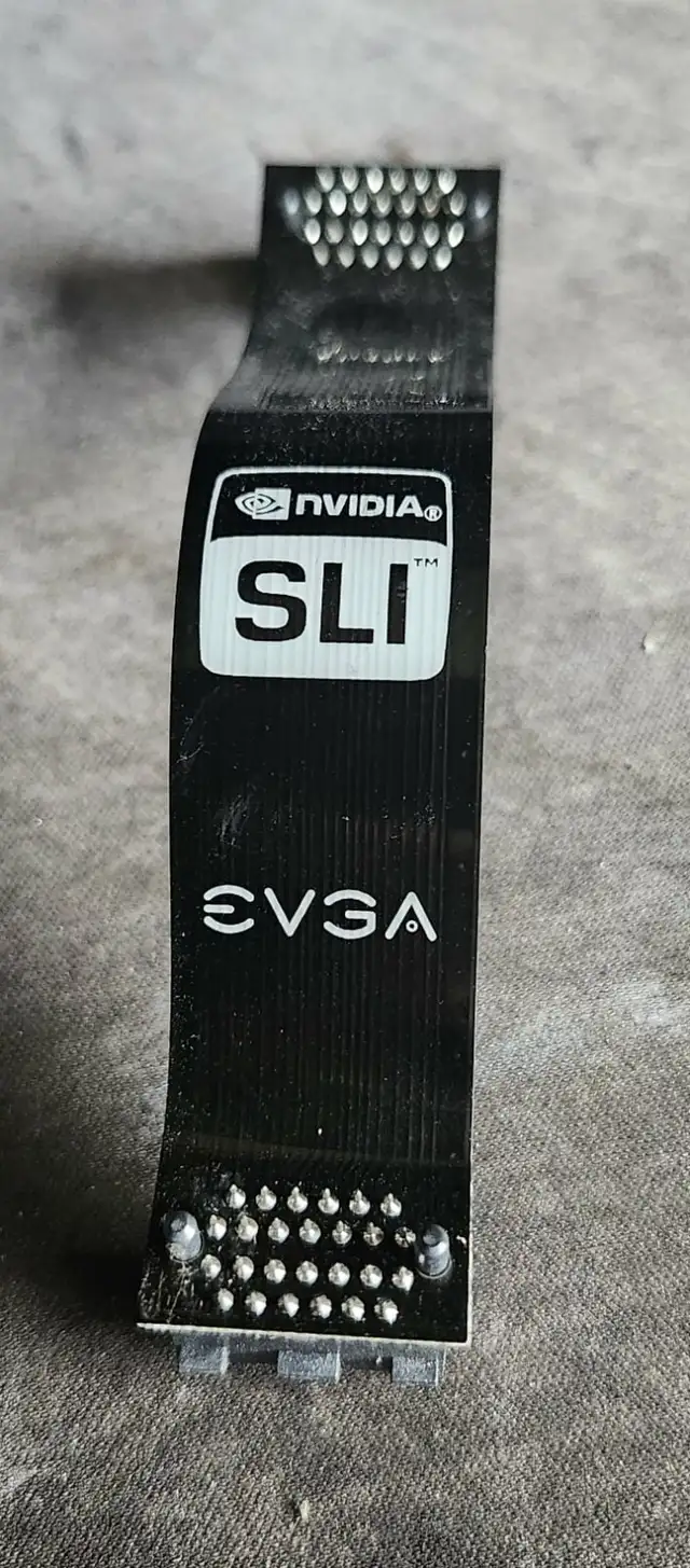 EVGA SLI BRIDGE – FLEXIBLE GPU CONNECTOR – TESTED – $5