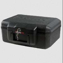 Coffre-fort ignifuge avec verrou à clé SentrySafe, petit, noir,