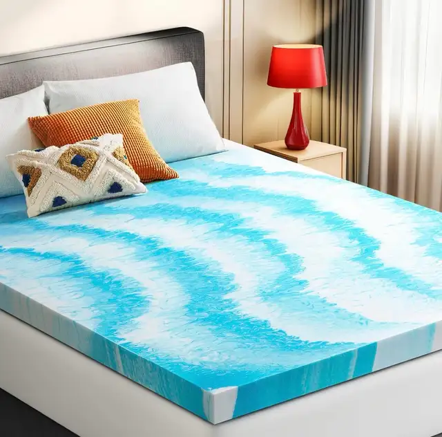 SakuraHome King Memory Foam Mattress Topper