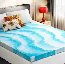 SakuraHome King Memory Foam Mattress Topper