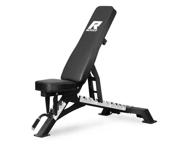 RitFit Adjustable Weight Bench – 1300 lb Capacity