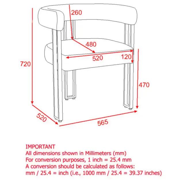 Scarlet Dining/Lounge Chair, Set of 2 in Ivory Fabric and Black - Photo 8