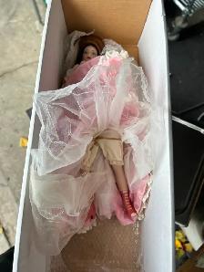 4 Collectable dolls for saleas picturedlady in pink IS 22 inch - Photo 5