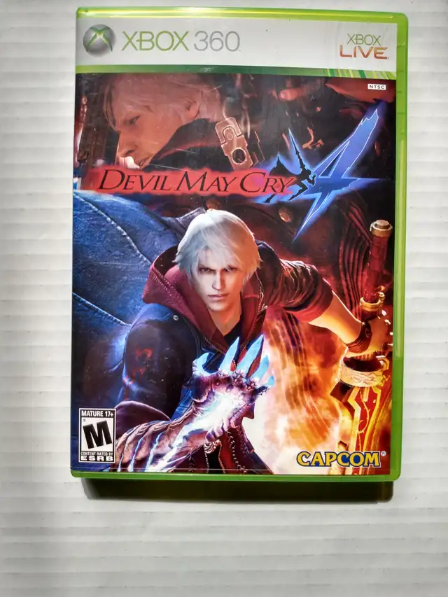 DEVIL MAY CRY IV 4 XBOX 360 GAME MINT DISC