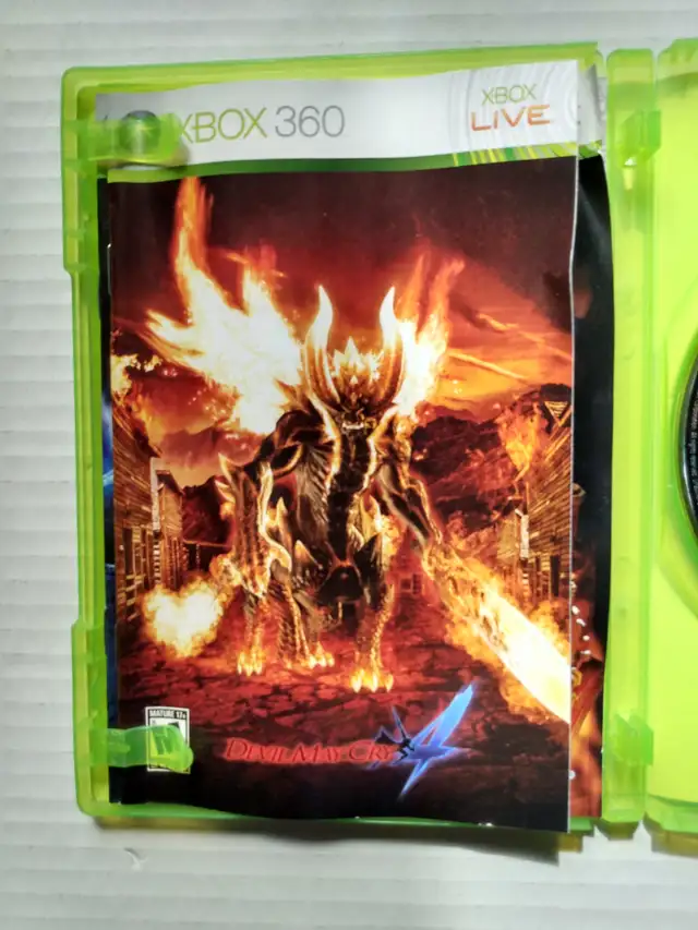 DEVIL MAY CRY IV 4 XBOX 360 GAME MINT DISC - Photo 4