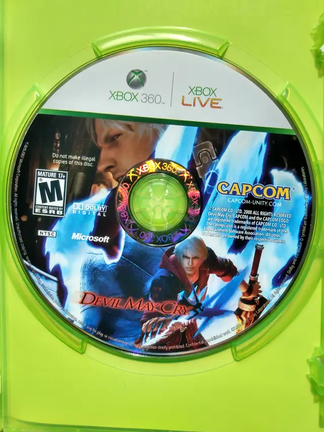 DEVIL MAY CRY IV 4 XBOX 360 GAME MINT DISC - Photo 5